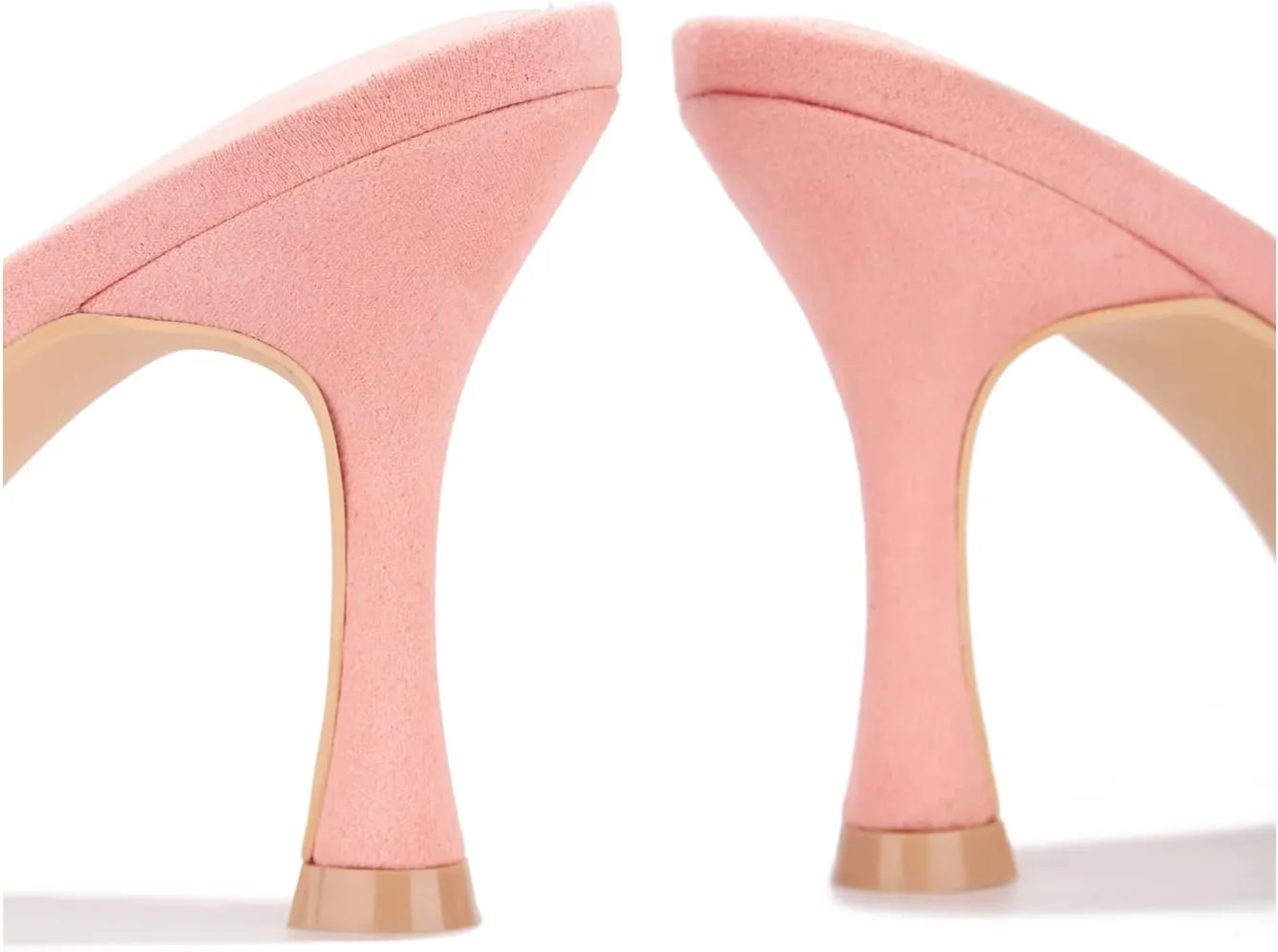 Veja Clear Square Toe Mid High Heels (Veja)