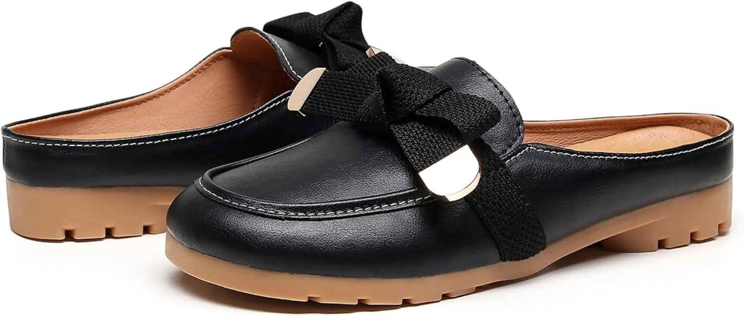 VenusCelia Women's Bullet Comfort Walking Mules