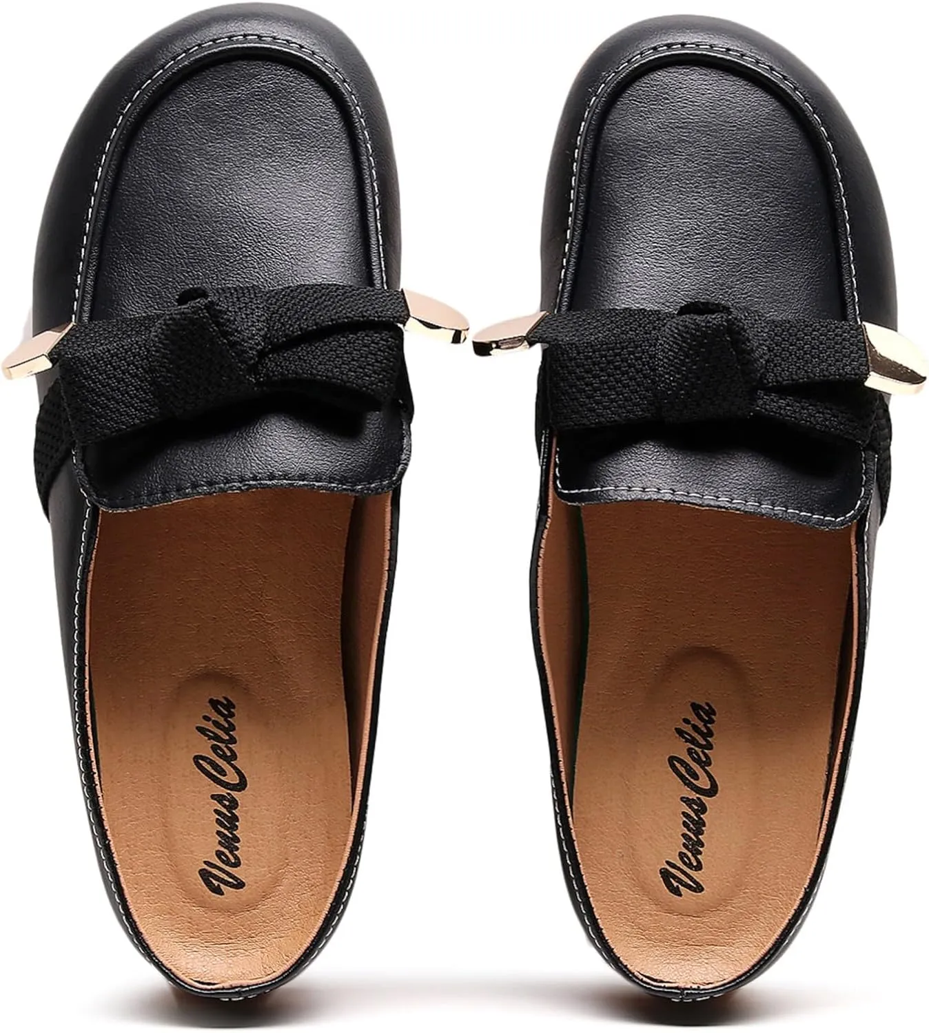 VenusCelia Women's Bullet Comfort Walking Mules