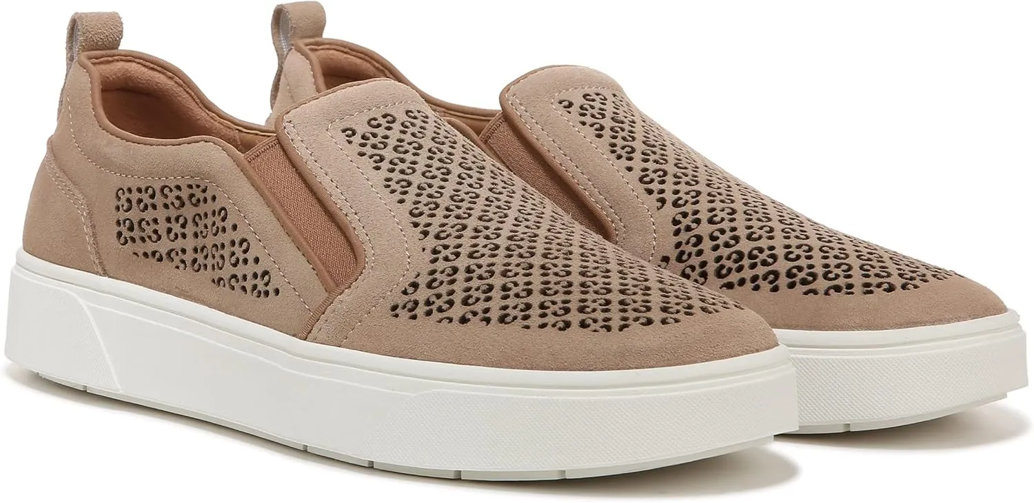 Vionic Women's Sneaker Kimmie Perf- Comfortable Slip Ons That Includes a Built-in Arch Support Insole That Helps Correct Pronation and Alleviate Heel Pain Caused by Plantar Fasciitis
