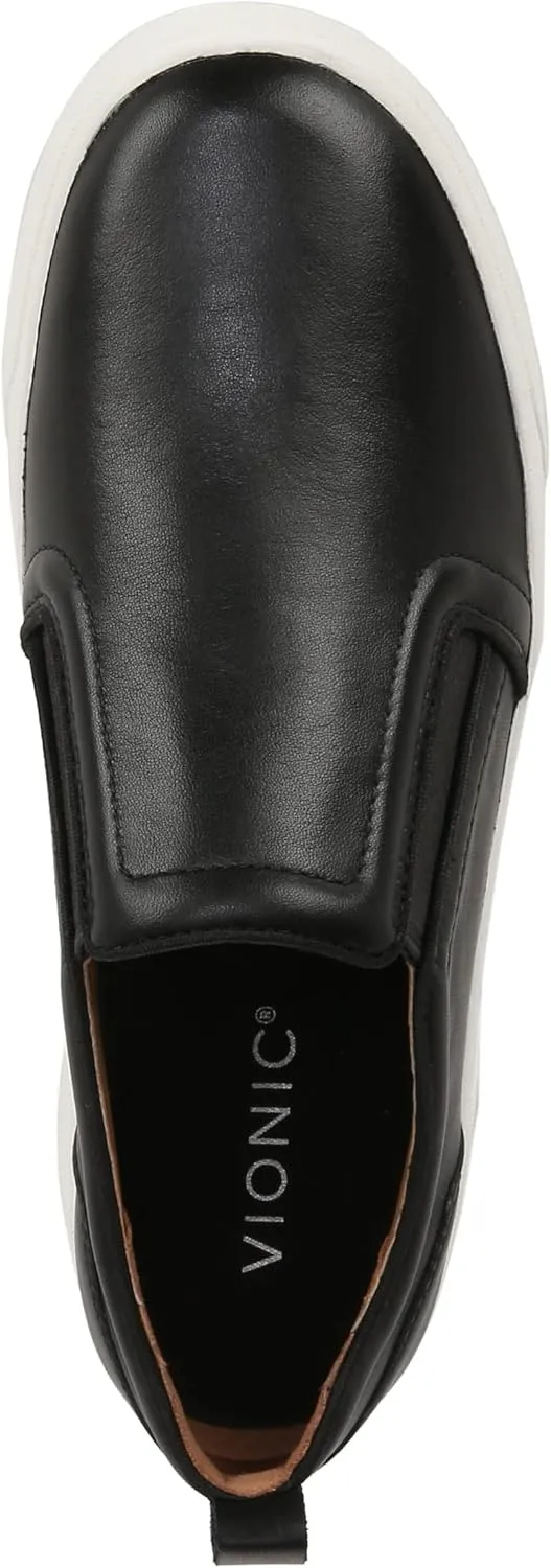 Vionic Women's Sneaker Kimmie Perf- Comfortable Slip Ons That Includes a Built-in Arch Support Insole That Helps Correct Pronation and Alleviate Heel Pain Caused by Plantar Fasciitis