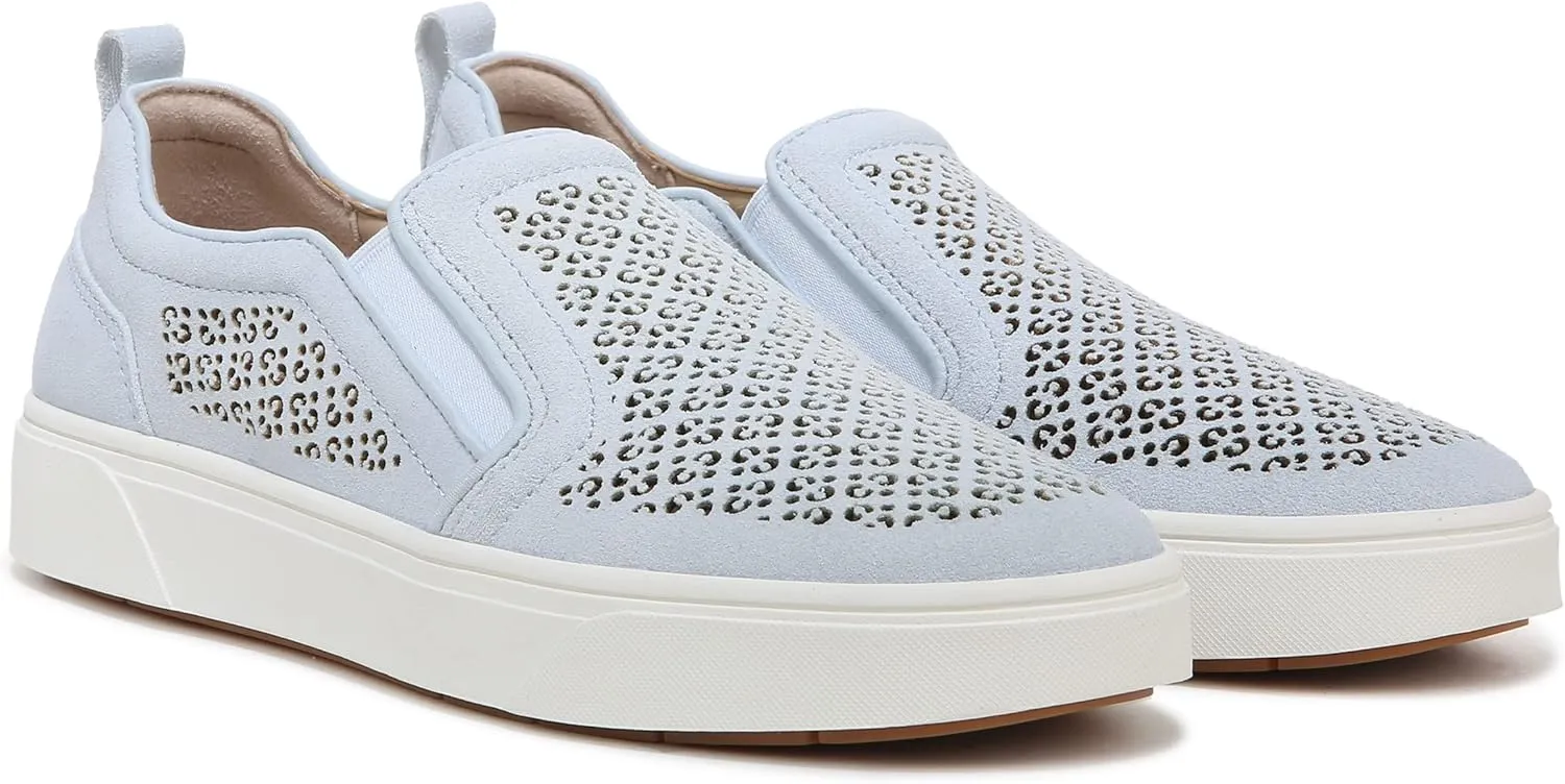 Vionic Women's Sneaker Kimmie Perf- Comfortable Slip Ons That Includes a Built-in Arch Support Insole That Helps Correct Pronation and Alleviate Heel Pain Caused by Plantar Fasciitis