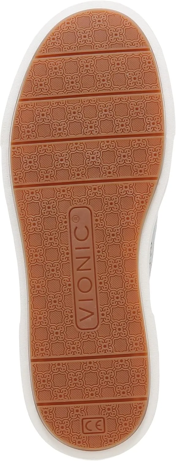 Vionic Women's Sneaker Kimmie Perf- Comfortable Slip Ons That Includes a Built-in Arch Support Insole That Helps Correct Pronation and Alleviate Heel Pain Caused by Plantar Fasciitis