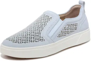Vionic Women's Sneaker Kimmie Perf- Comfortable Slip Ons That Includes a Built-in Arch Support Insole That Helps Correct Pronation and Alleviate Heel Pain Caused by Plantar Fasciitis
