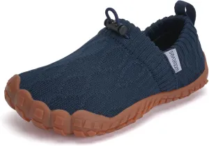 WateLves Kids Barefoot Water Shoes Boys Girls Breathable Wide Toe Slip On Beach Walking Shoes Toddler Swim Shoes Little Big Kid Minimalist Sneakers