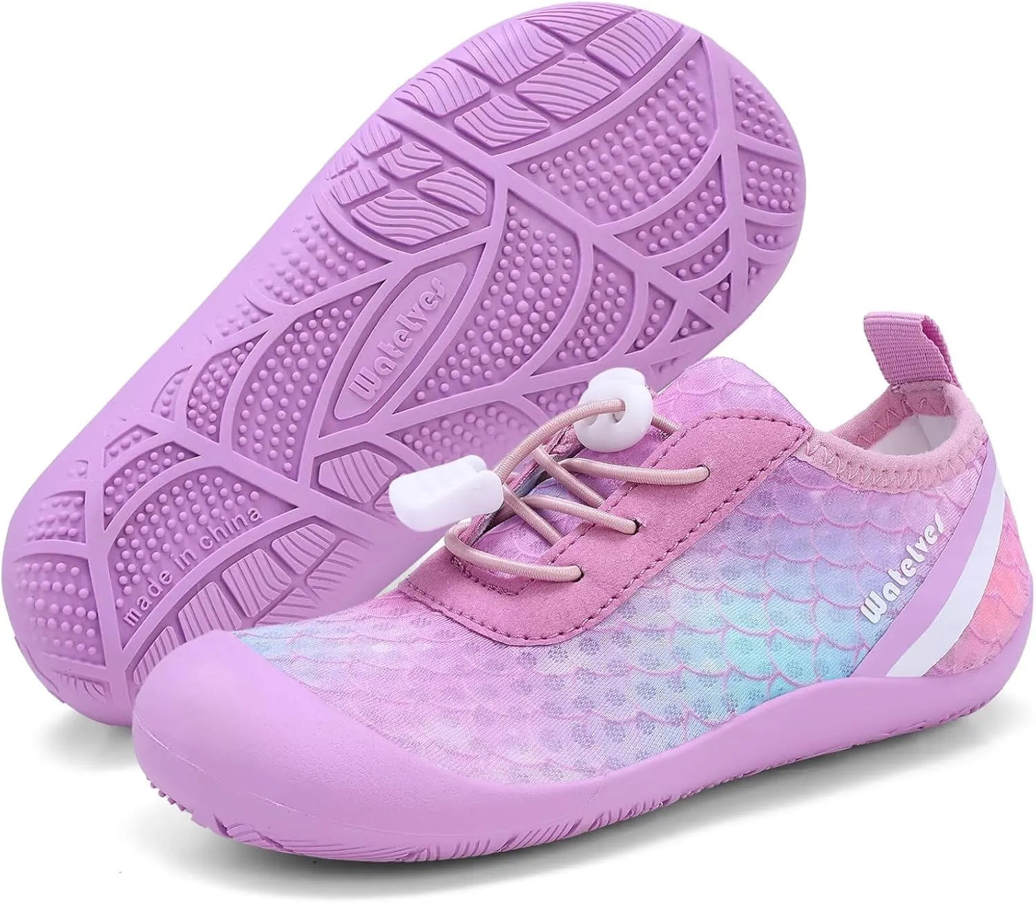 WateLves Wide Toddler Water Shoes Kids Barefoot Athletic Sneakers Girls Boys Quick Dry Aqua Socks for Beach Hiking Swim Kayak Sport Accessories, Camping Essentials