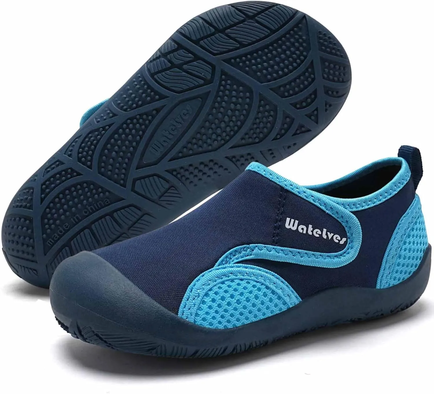 WateLves Wide Toddler Water Shoes Kids Quick Dry Barefoot Shoes Girls Boys Aqua Athletic Sneakers for Beach Hiking Swim Kayak Sport Accessories, Camping Essentials