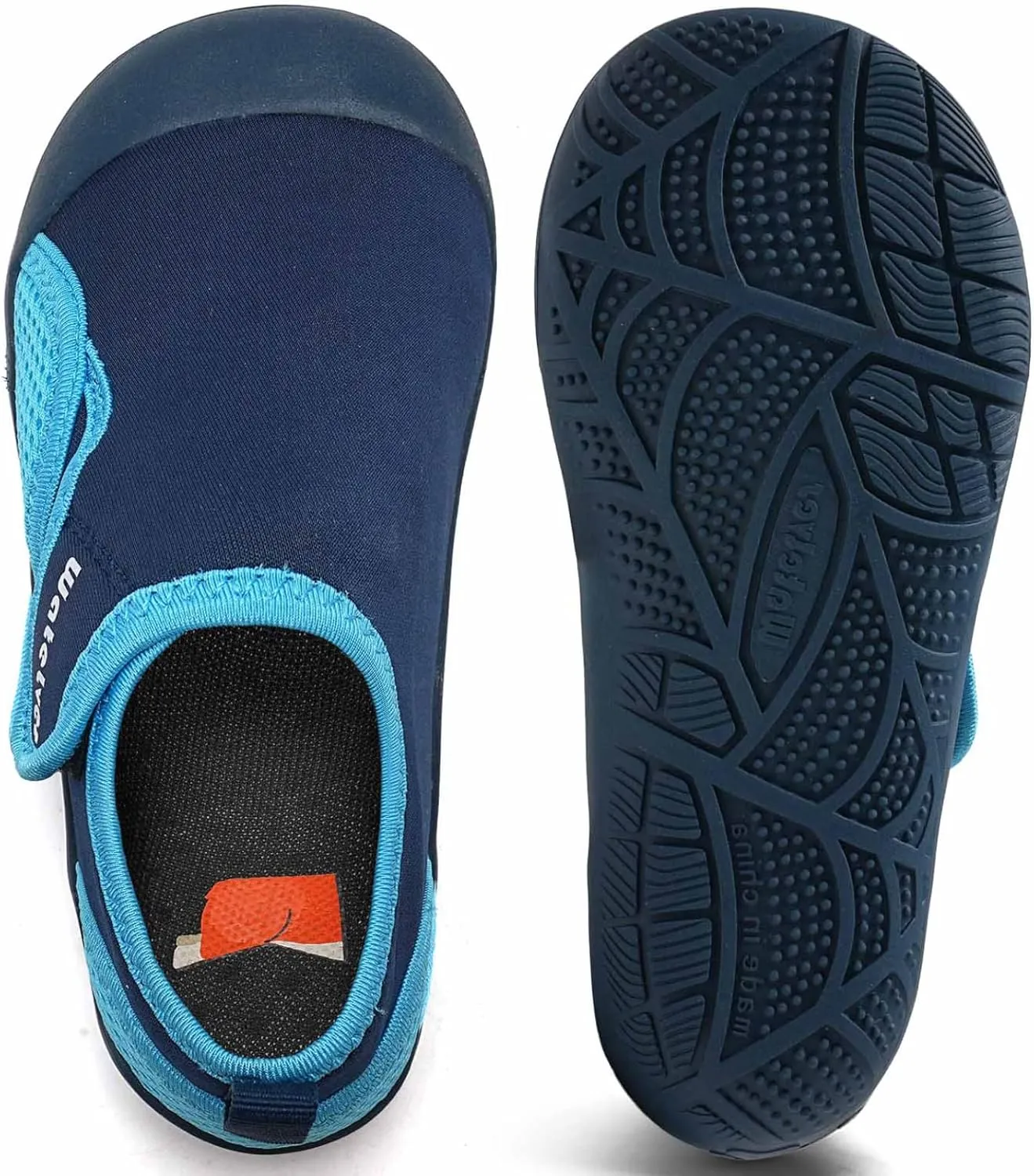 WateLves Wide Toddler Water Shoes Kids Quick Dry Barefoot Shoes Girls Boys Aqua Athletic Sneakers for Beach Hiking Swim Kayak Sport Accessories, Camping Essentials