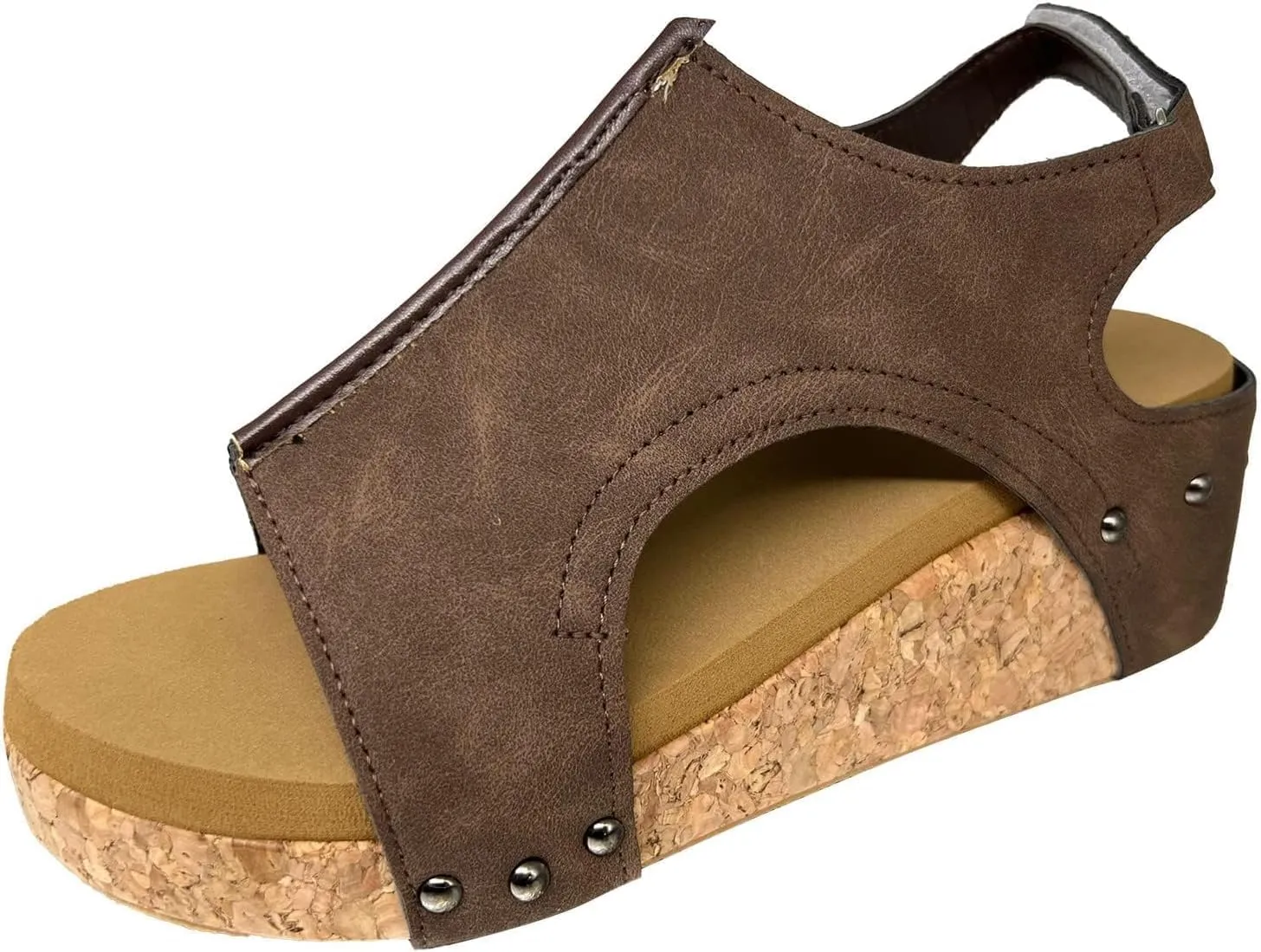 Wedge Sandals for Women 2025 Dressy Platform Open Toe Ankle Strap Espadrilles Wedge Heels Sandals Comfortable Wide Width Boho Summer Beach Sandals Ladies Wedges