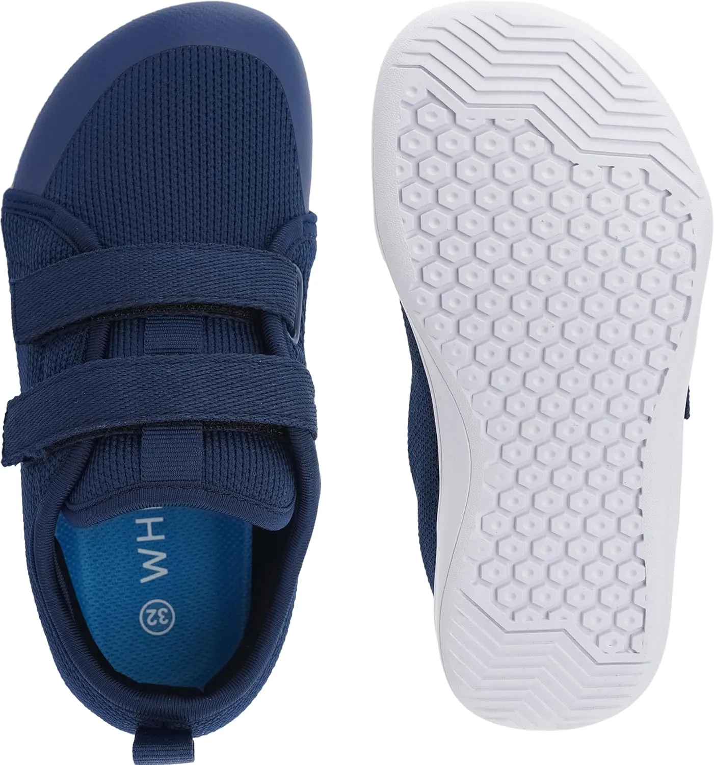 WHITIN Toddler/Little/Big/Kid Wide Barefoot Shoes | Boys/Girls Minimalist Sneakers | Splay Naturally | Lightweight