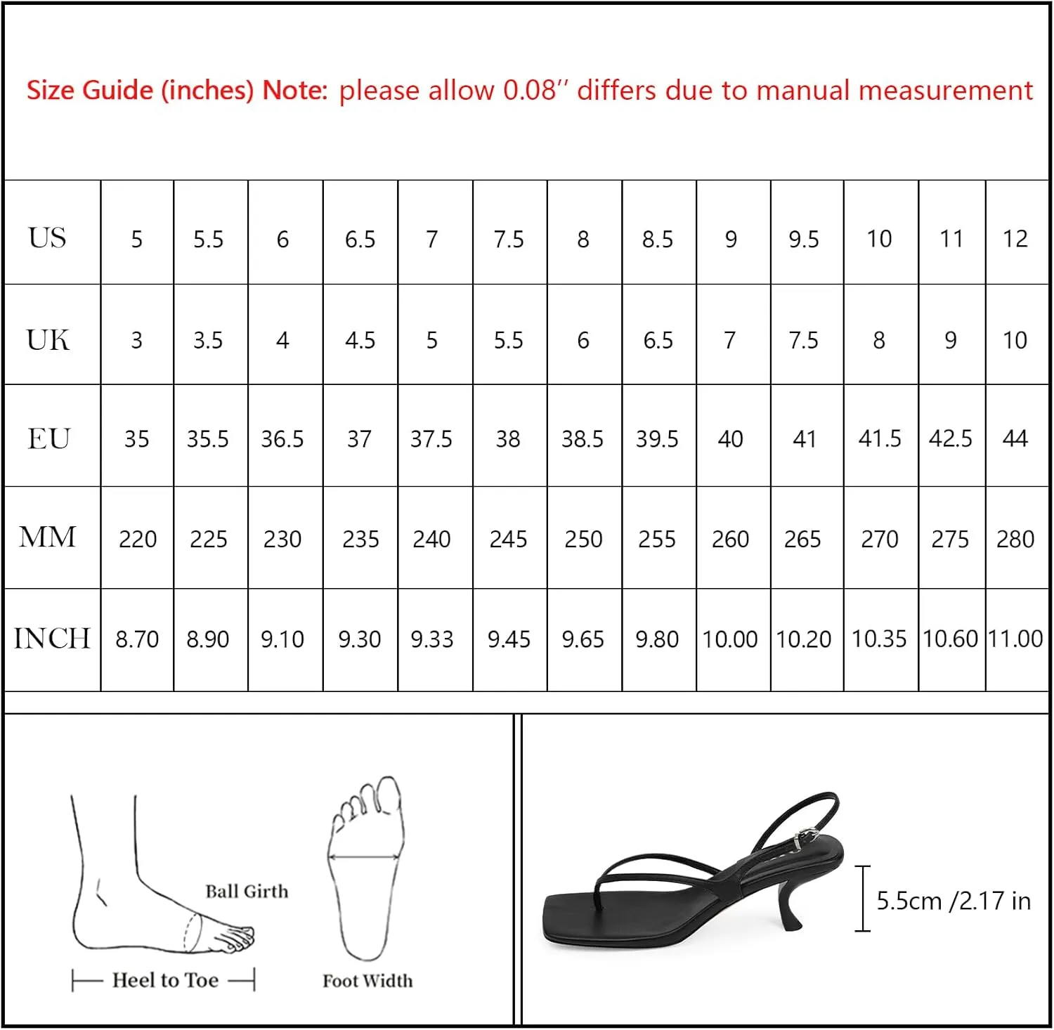 Women Sandals Kitten Heels for Women Flip Flops Square Open Toe Thong Heeled Sandals Comfort Party Dress Shoes