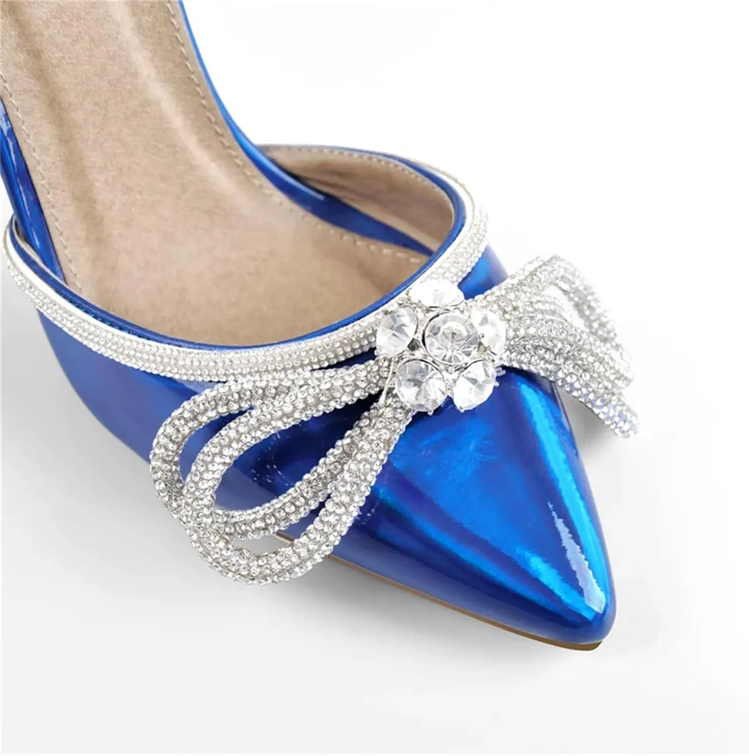 Women's Crystal Butterfly Sandals - Shiny Wedding Gift Heels