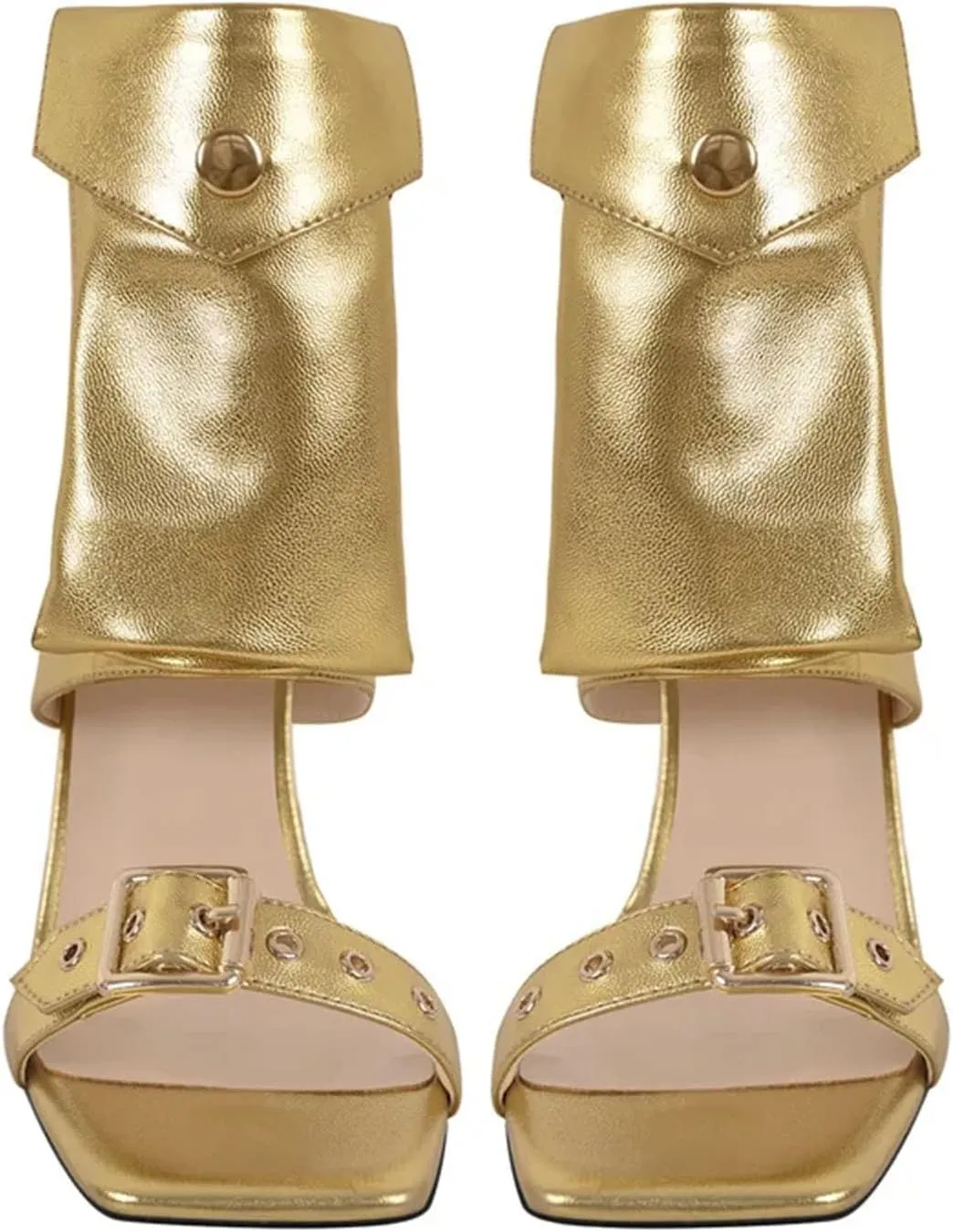 Women's Lace-Up Gladiator Sandals - Satin Knot Party Stiletto Heels