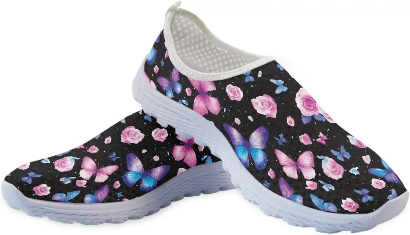 Womens Slip On Sneakers Women Walking Tennis Shoes Lightweight Casual Sneakers for Gym Travel Work Pregnant