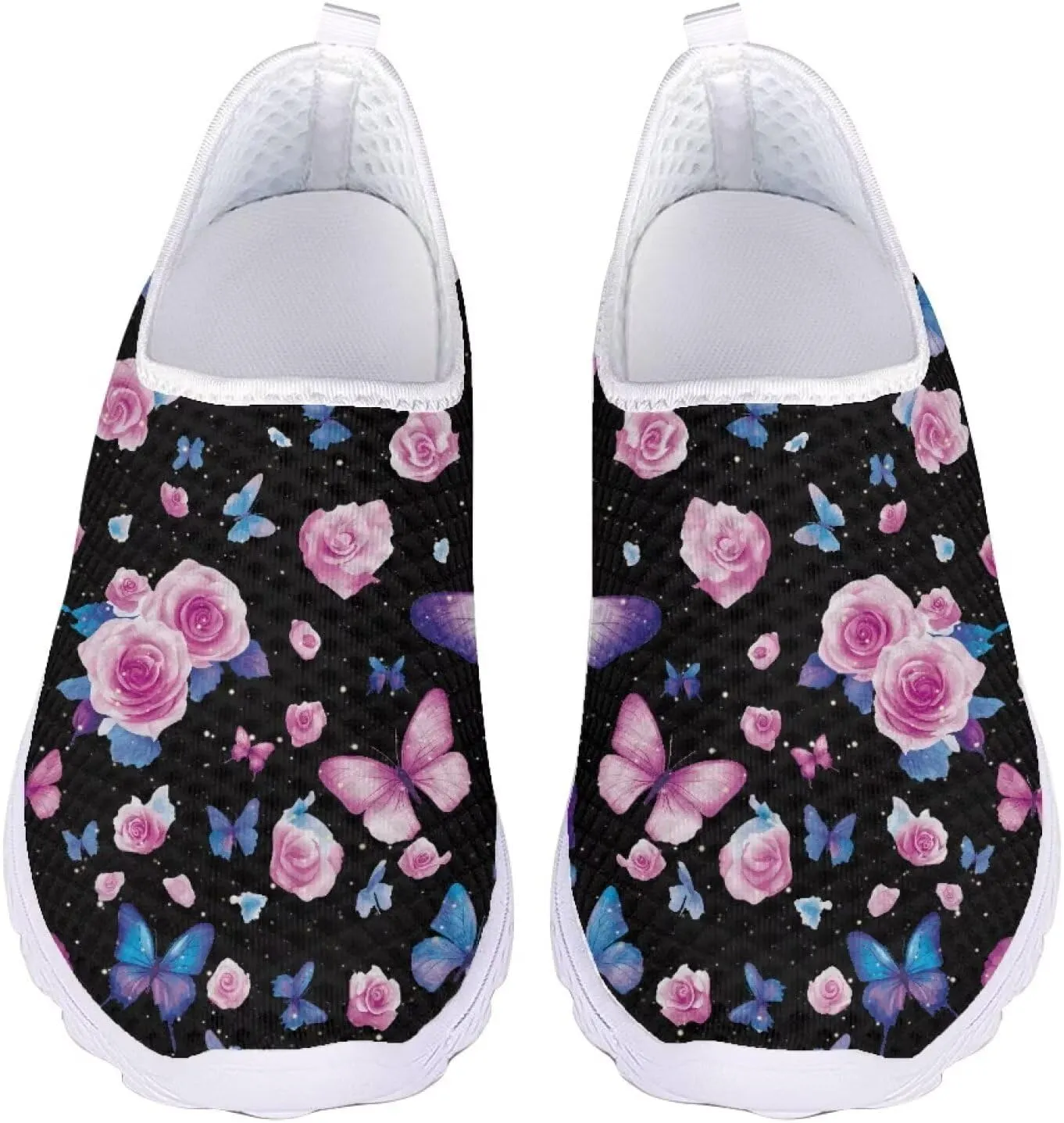 Womens Slip On Sneakers Women Walking Tennis Shoes Lightweight Casual Sneakers for Gym Travel Work Pregnant