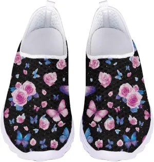 Womens Slip On Sneakers Women Walking Tennis Shoes Lightweight Casual Sneakers for Gym Travel Work Pregnant