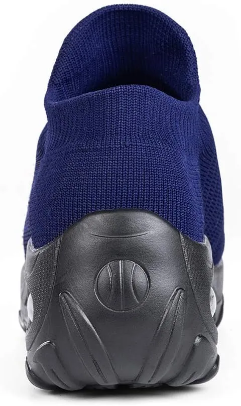 Women's Walking Shoes Sock Sneakers - Mesh Slip On Air Cushion Lady Girls Modern Jazz Dance Easy Shoes Platform Loafers