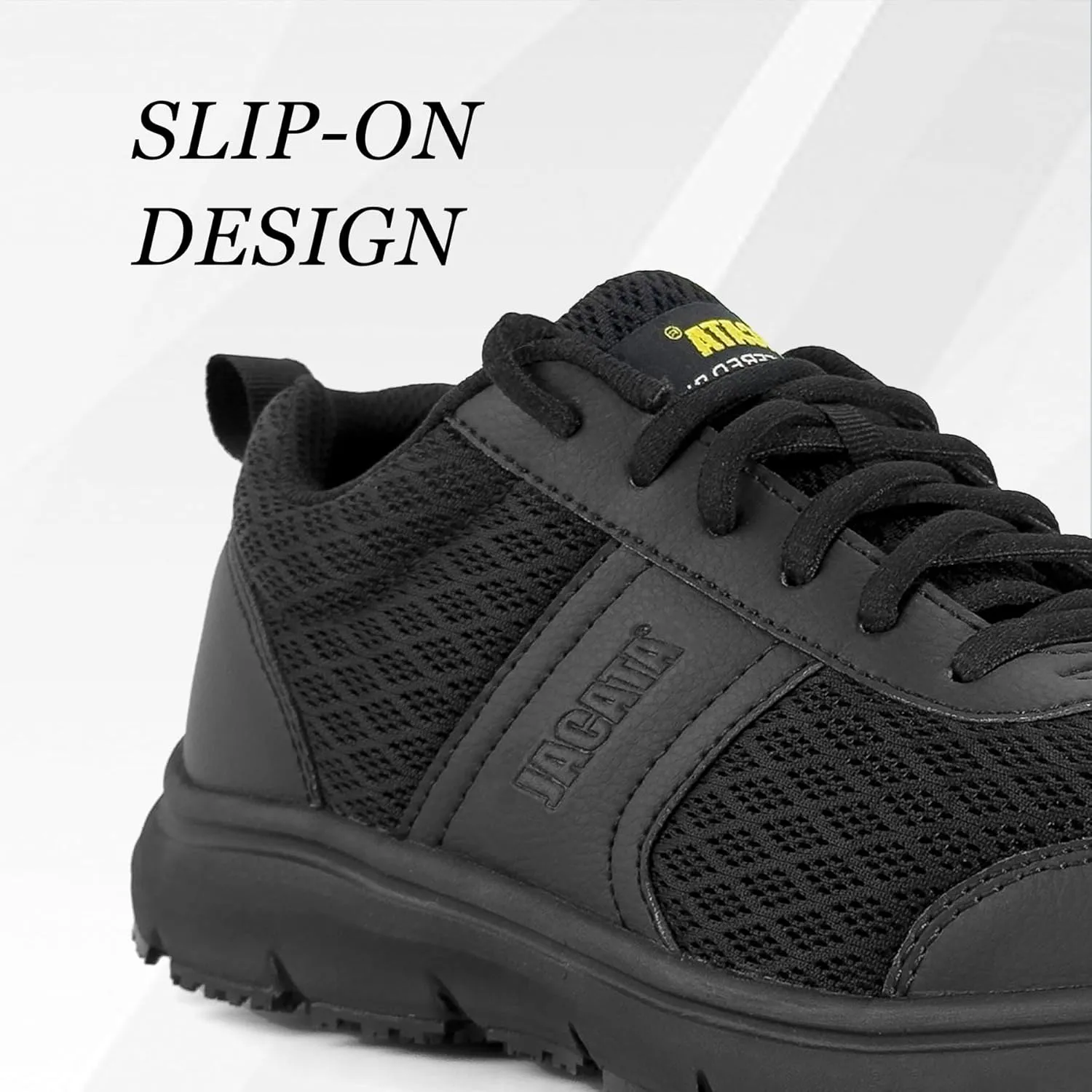 Work Shoes for Men/Women Food Service Unisex Non Slip Breathable Lightweight Chef Walking Shoes Restaurant Kitchen Crews Health Care Sneakers
