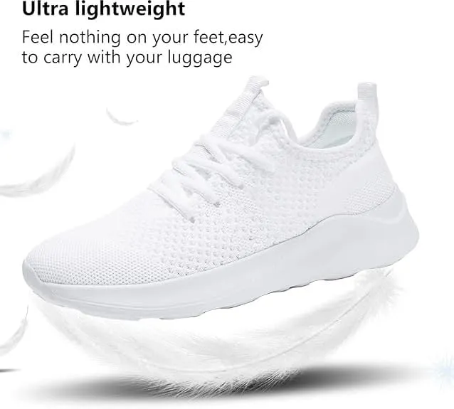 WYGRQBN Women's Walking Shoes Lightweight Tennis Fashion Sneakers Sports Workout Gym Shoes for Running