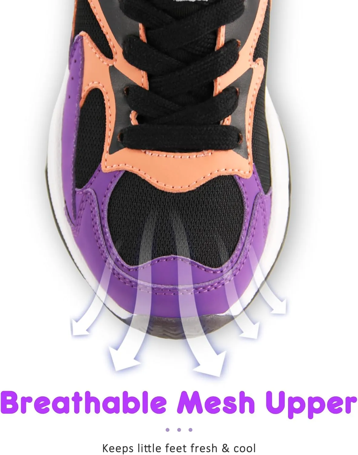 YESKIS Boys Girls Light Up Shoes Kids Lightweight Breathable Mesh Led Flashing Fashion Running Sneakers for Toddler Little Kid