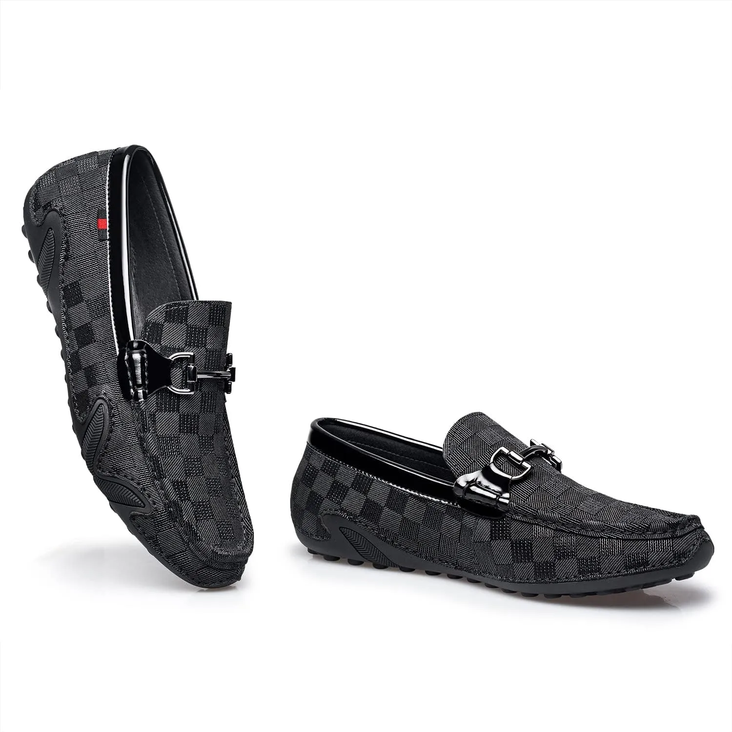 ZRO Men's Milan Street Loafers Light Luxury Driving Shoes top Layer Cowhide Fashionable and Comfortable Penny Loafers