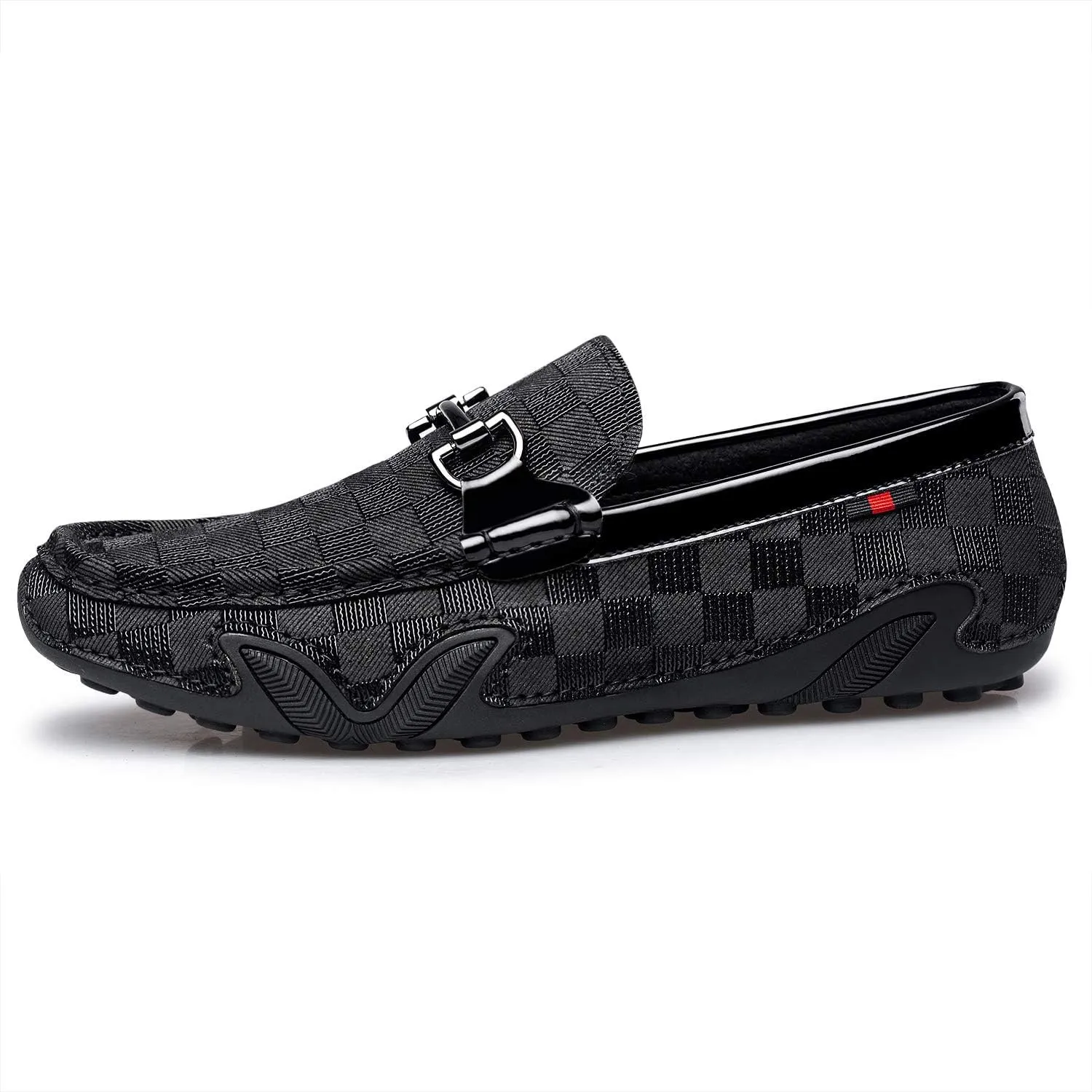 ZRO Men's Milan Street Loafers Light Luxury Driving Shoes top Layer Cowhide Fashionable and Comfortable Penny Loafers