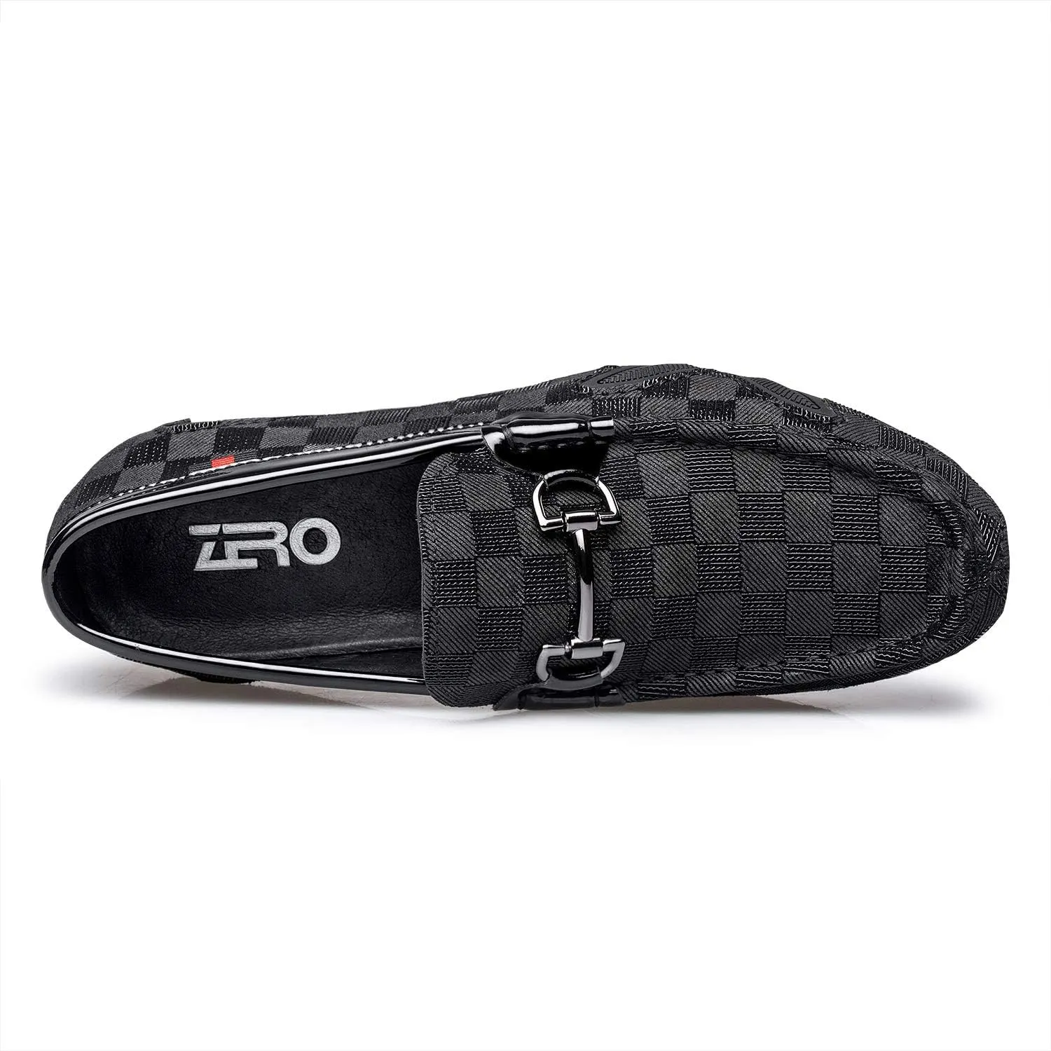 ZRO Men's Milan Street Loafers Light Luxury Driving Shoes top Layer Cowhide Fashionable and Comfortable Penny Loafers