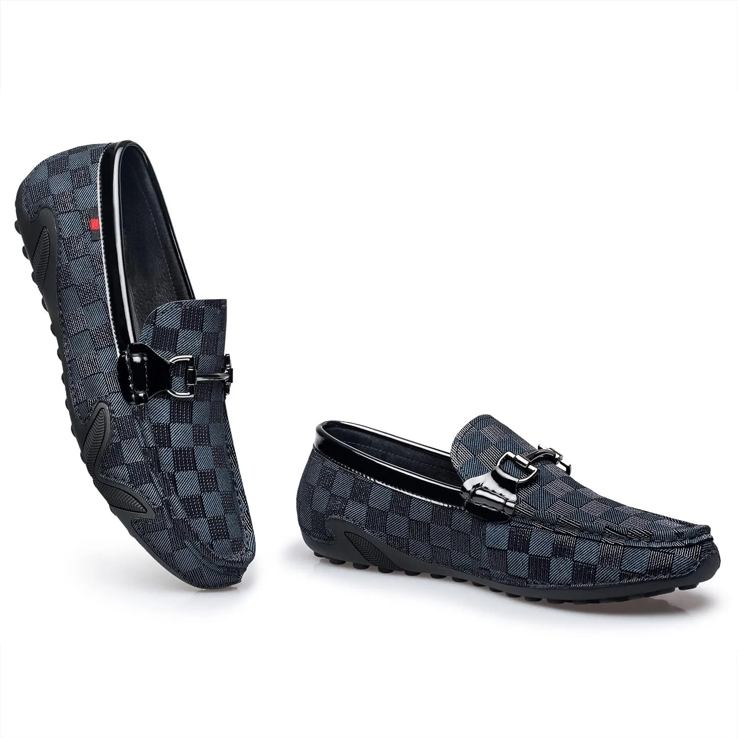 ZRO Men's Milan Street Loafers Light Luxury Driving Shoes top Layer Cowhide Fashionable and Comfortable Penny Loafers